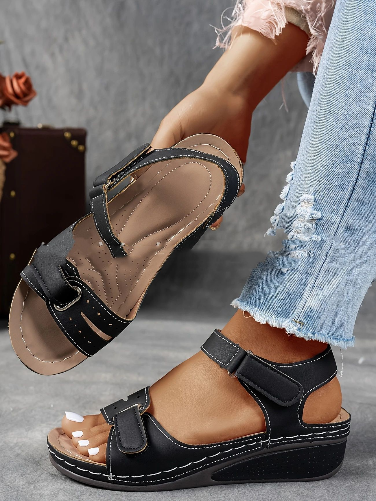 Casual Wedge Sandals for Women
