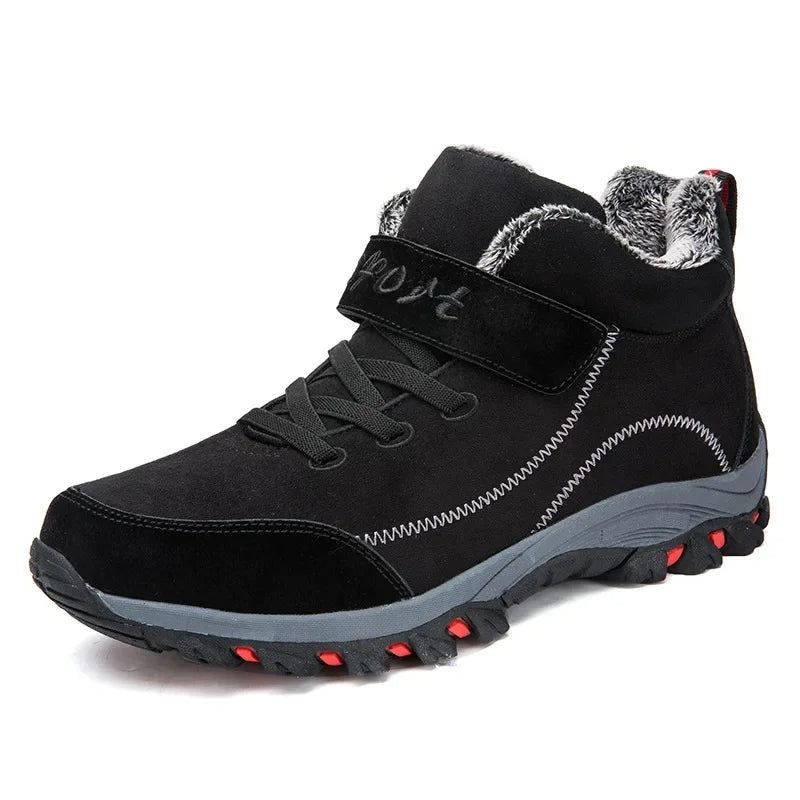 Waterproof Suede Ankle Boots for Women