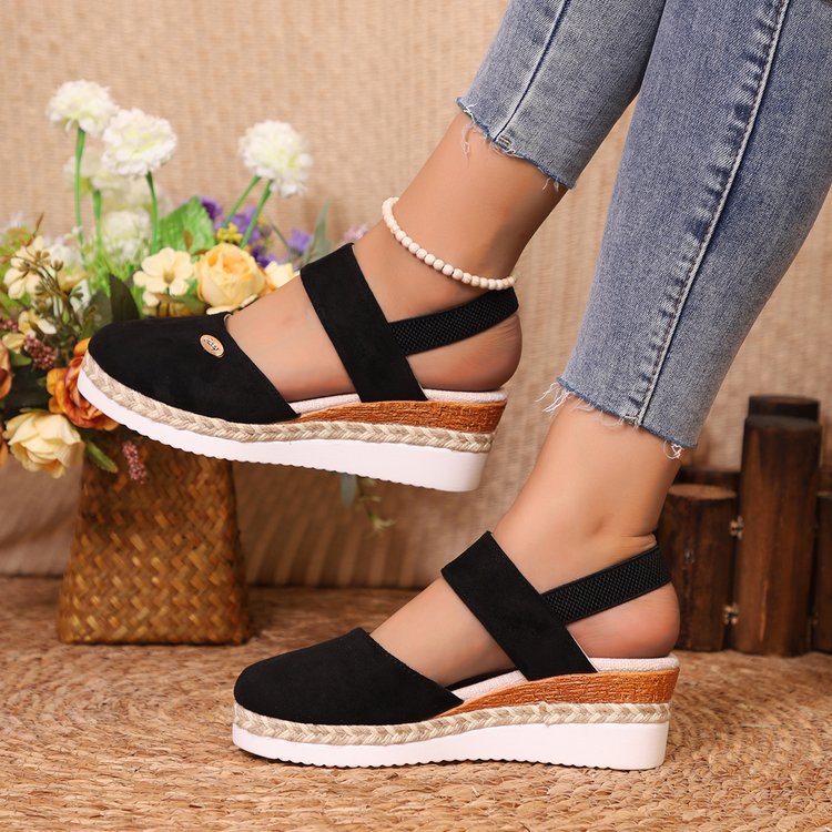 Wedge Espadrille Sandals – Stylish Comfort