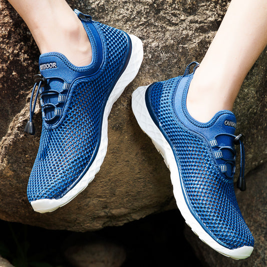 Breathable Mesh Outdoor Sneakers