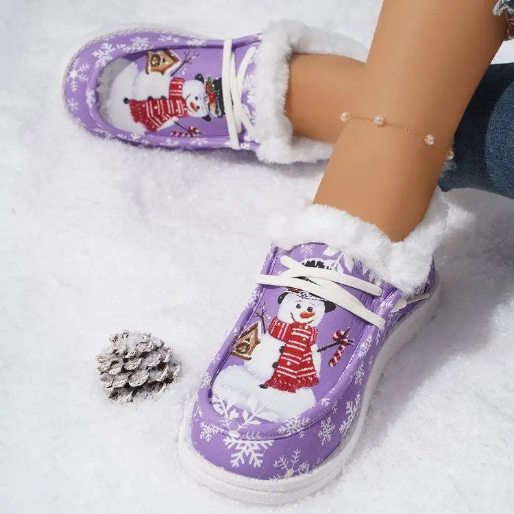Ultra-Soft Christmas Slippers for Women