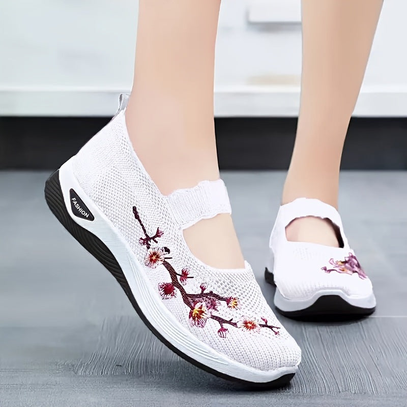 Women’s Embroidered Casual Sneakers