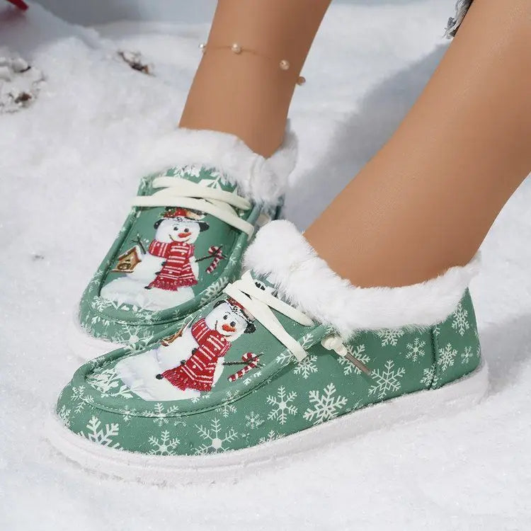 Ultra-Soft Christmas Slippers for Women