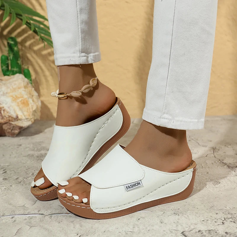 Summer Wedge Slides for Women