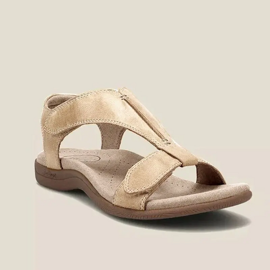 Women’s Comfort Flat Sandals with Arch Support