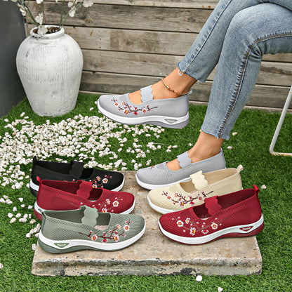 Women’s Embroidered Casual Sneakers