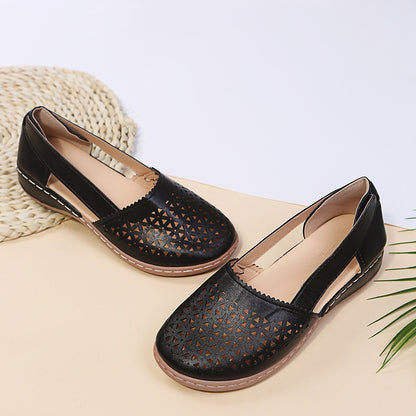 Women’s Breathable Cut-Out Wedge Sandals