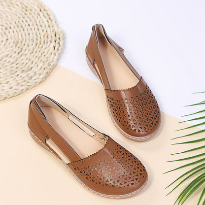 Women’s Breathable Cut-Out Wedge Sandals