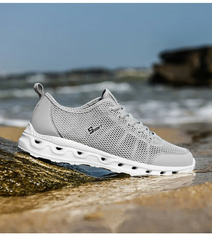 Ultra-Lightweight and Breathable Men's Sports Shoes