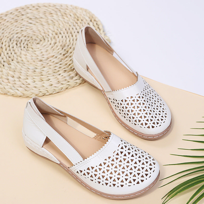 Women’s Breathable Cut-Out Wedge Sandals