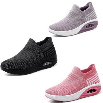 women's elastic lightweight breathable sneakers