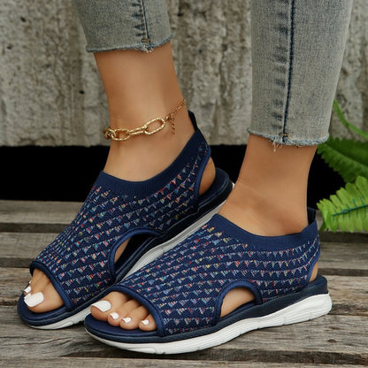 Women’s Breathable Knit Comfort Sandals