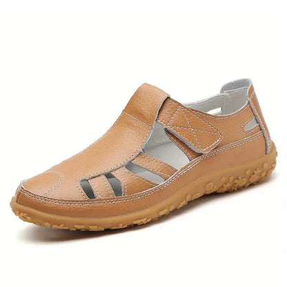 Women's casual leather summer sandals