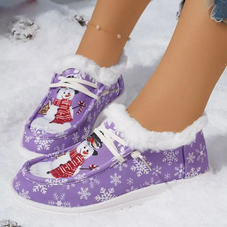 Ultra-Soft Christmas Slippers for Women