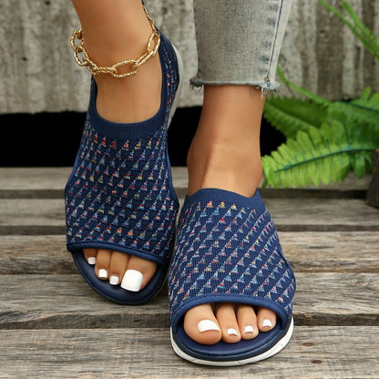 Women’s Breathable Knit Comfort Sandals