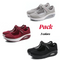 PACK 3 ( GREY + ALL BLACK + RED )