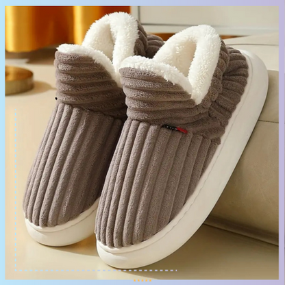 Stylish and Cozy Striped Slippers for Women and Men