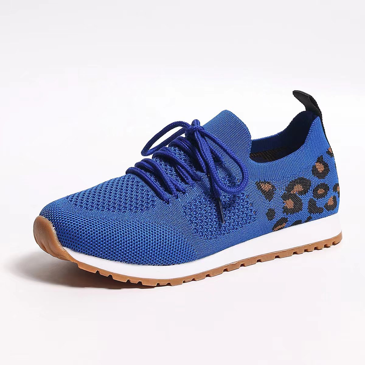 Casual Knit Sneakers with Bow Detail for Women