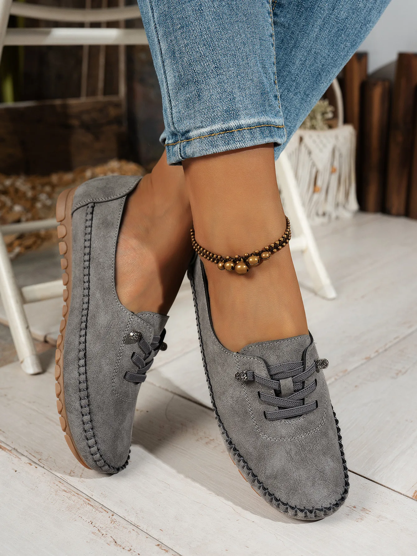 Women’s Comfort Lace-Up Loafers