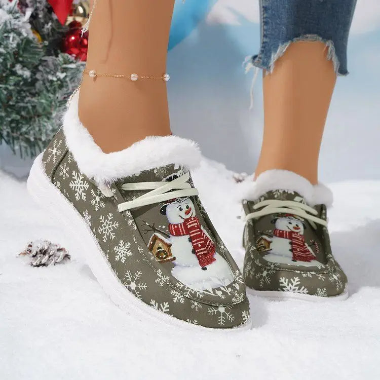 Ultra-Soft Christmas Slippers for Women