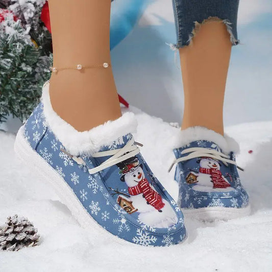 Ultra-Soft Christmas Slippers for Women