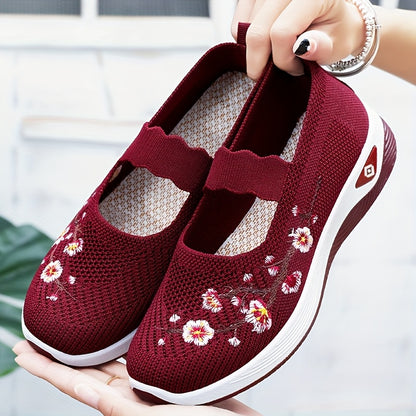 Women’s Embroidered Casual Sneakers