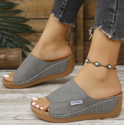 Summer Wedge Slides for Women