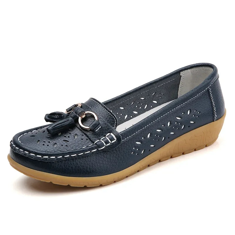 Breathable loafers for women