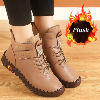 Leather Women's Ankle Boots