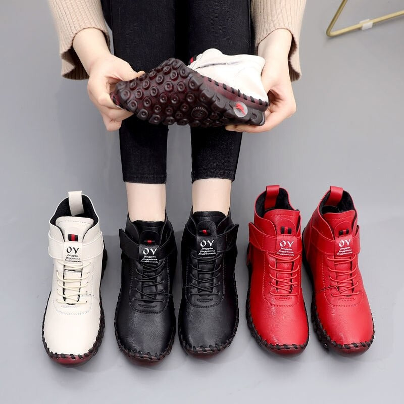Leather Women's Ankle Boots