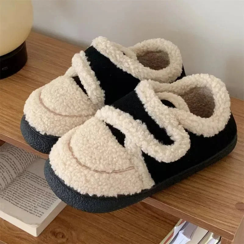 Cozy Fleece-Lined Slippers for Women