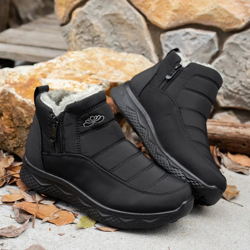 Thick and Warm Snow Boots for Winter