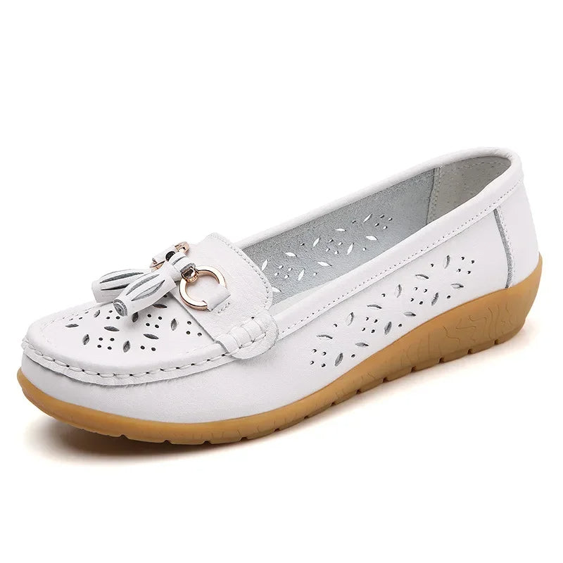 Breathable loafers for women