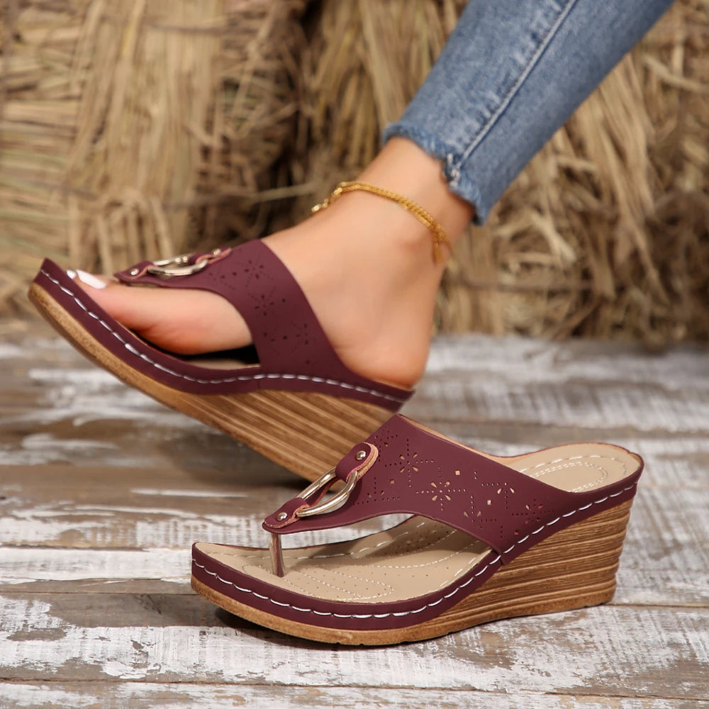 Comfy Women’s Wedge Sandals