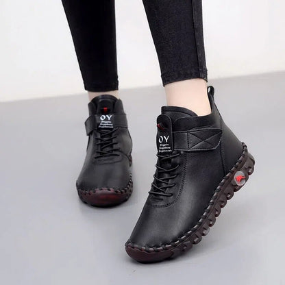 Leather Women's Ankle Boots