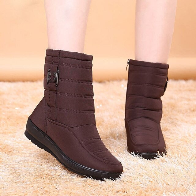 Warm winter boots for women