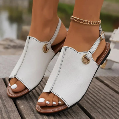 handcrafted-Style Roman Sandals for Women