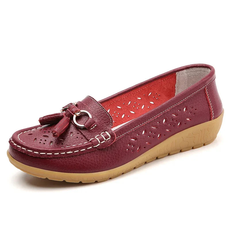 Breathable loafers for women