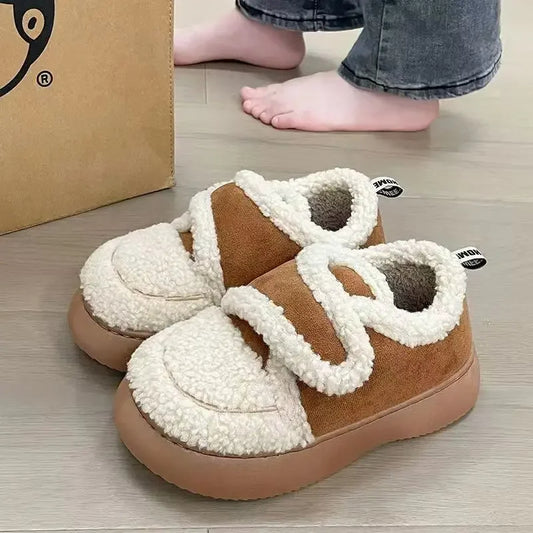 Cozy Fleece-Lined Slippers for Women