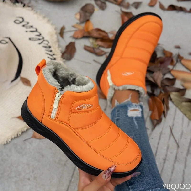 Thick and Warm Snow Boots for Winter