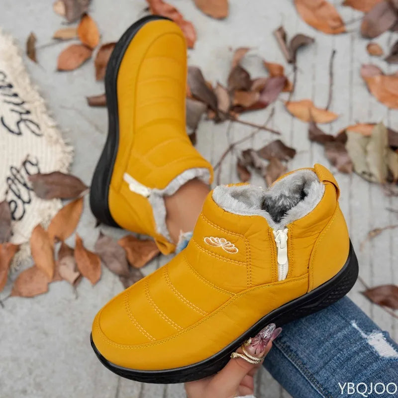 Thick and Warm Snow Boots for Winter