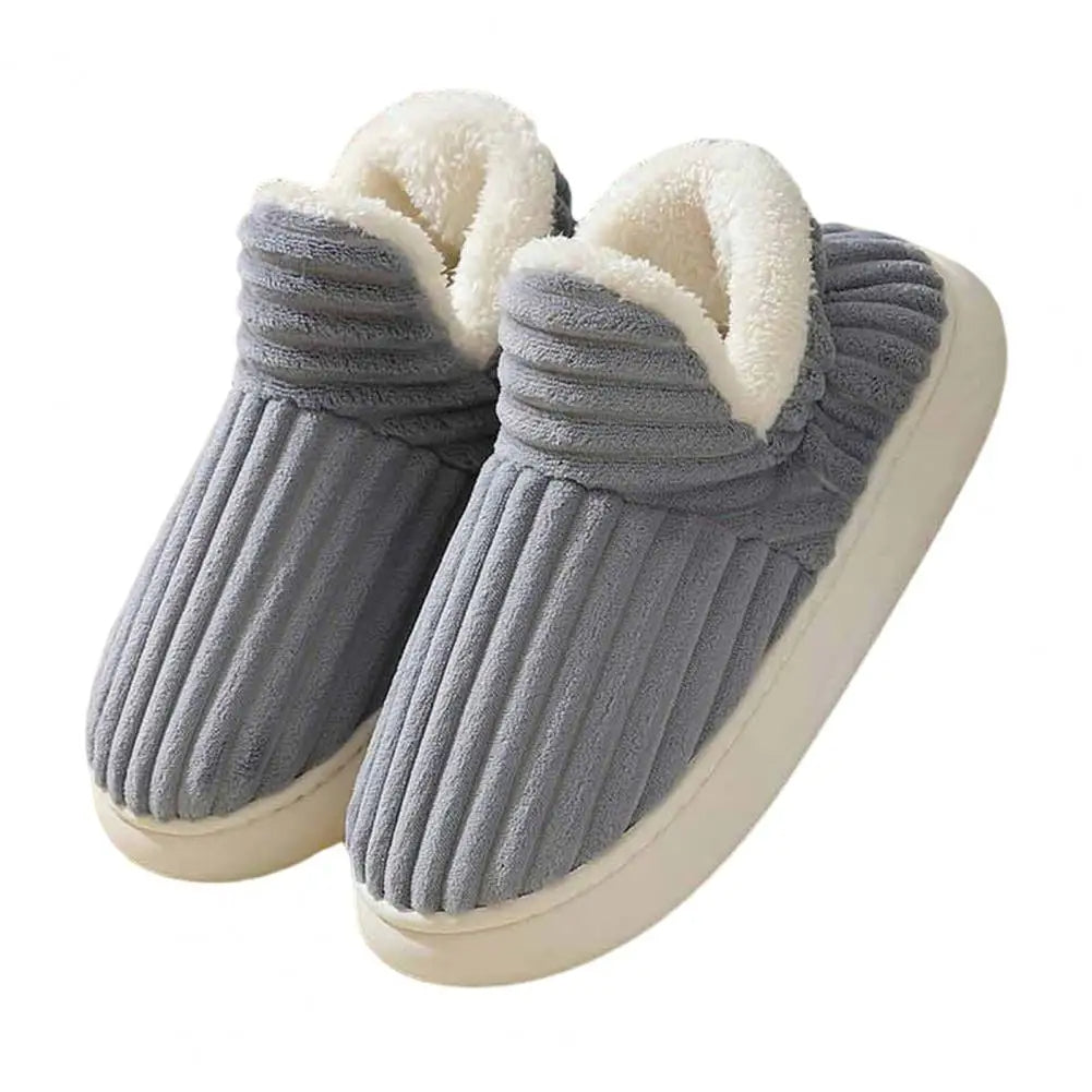 Stylish and Cozy Striped Slippers for Women and Men