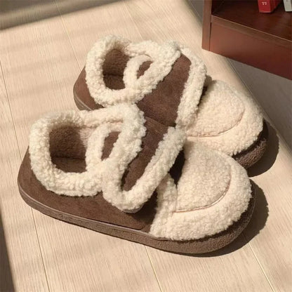 Cozy Fleece-Lined Slippers for Women