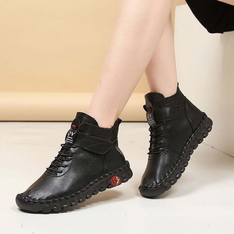 Leather Women's Ankle Boots