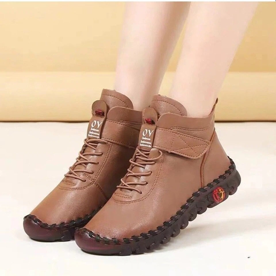 Leather Women's Ankle Boots
