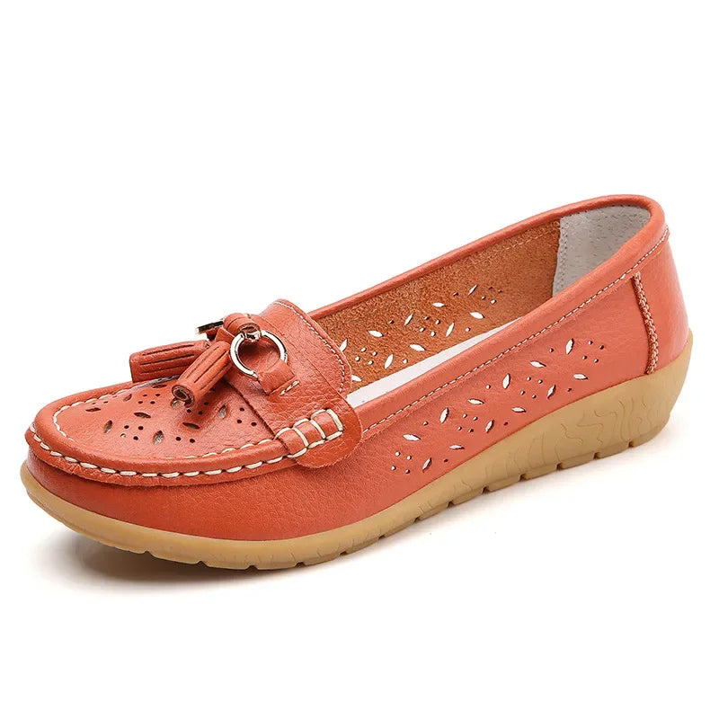 Breathable loafers for women