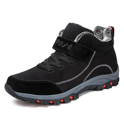 Waterproof Suede Ankle Boots for Women