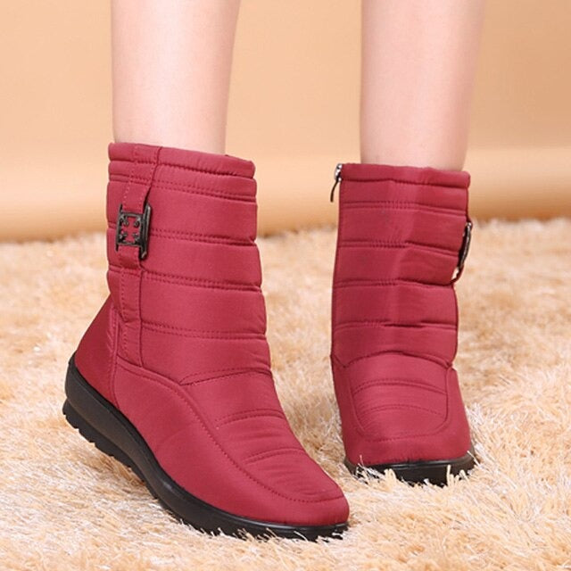 Warm winter boots for women