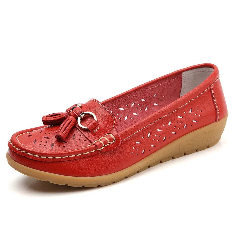 Breathable loafers for women