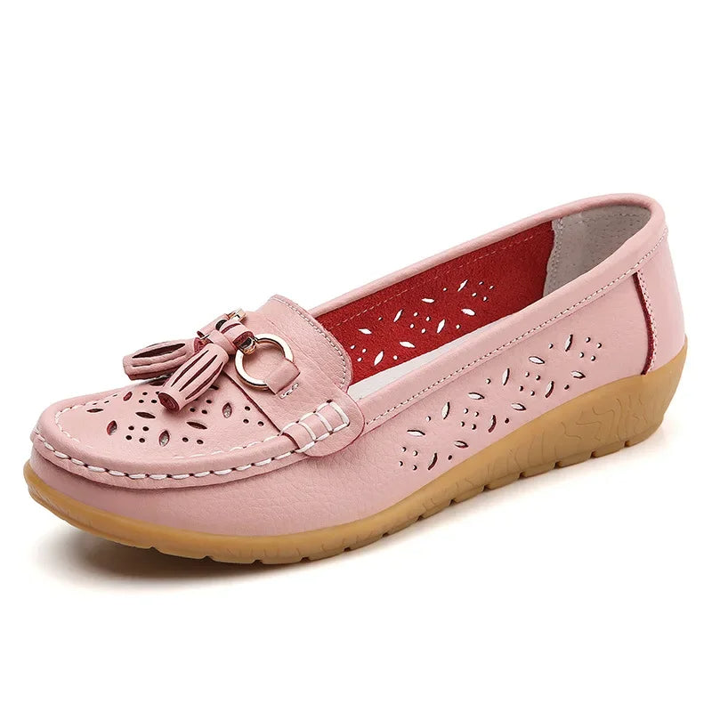 Breathable loafers for women